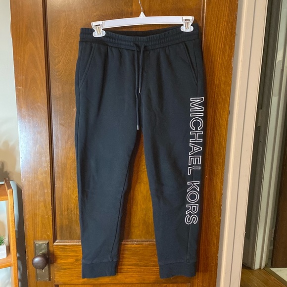 MICHAEL KORS BLACK SWEATPANTS‼️🔥 - Picture 1 of 6